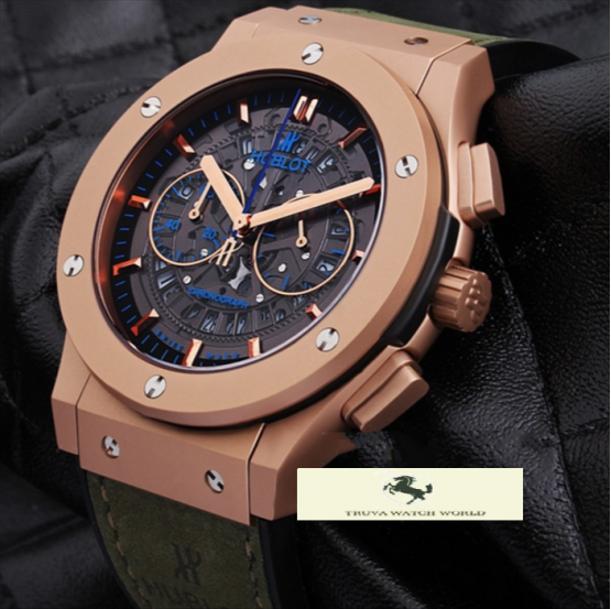 HK919 HUBLOT BİG BANG VENDOME İSKELET MAT ROSE